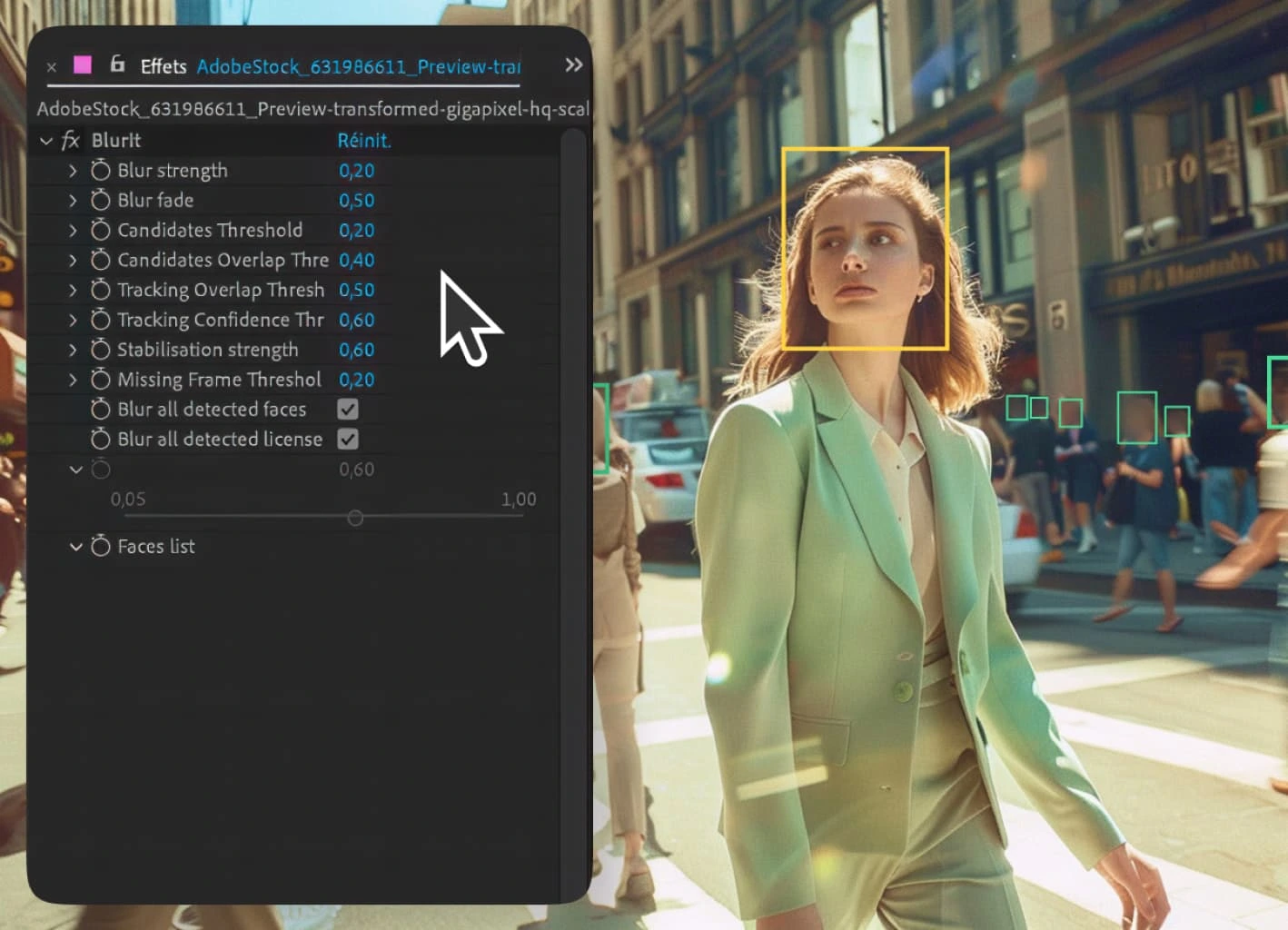 Quick and Intuitive, Add and Adjust Your Blur Areas